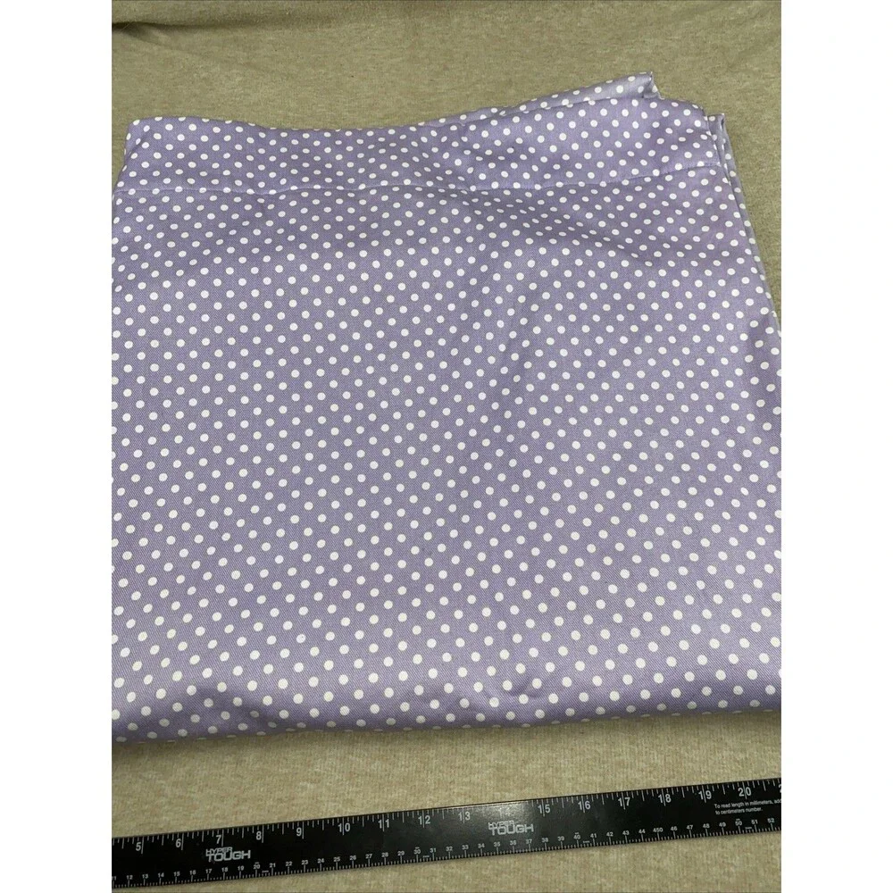 Pottery Barn Kids Curtains Drapes 1 Panel Blackout Lavender Polka Dot 44”x 84”